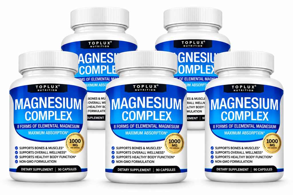 MAGNESIUM COMPLEX | 8 FORMAS DE MAGNESIO – 90 CÁPSULAS