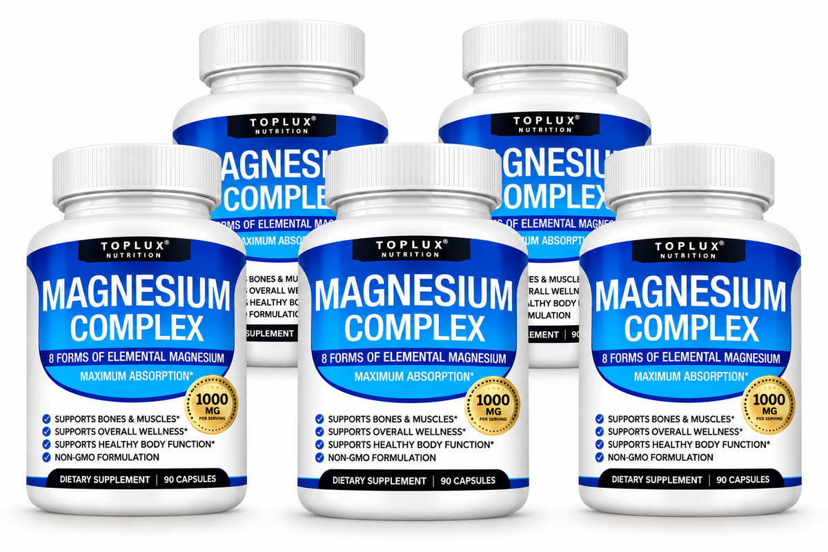 MAGNESIUM COMPLEX | 8 FORMAS DE MAGNESIO – 90 CÁPSULAS