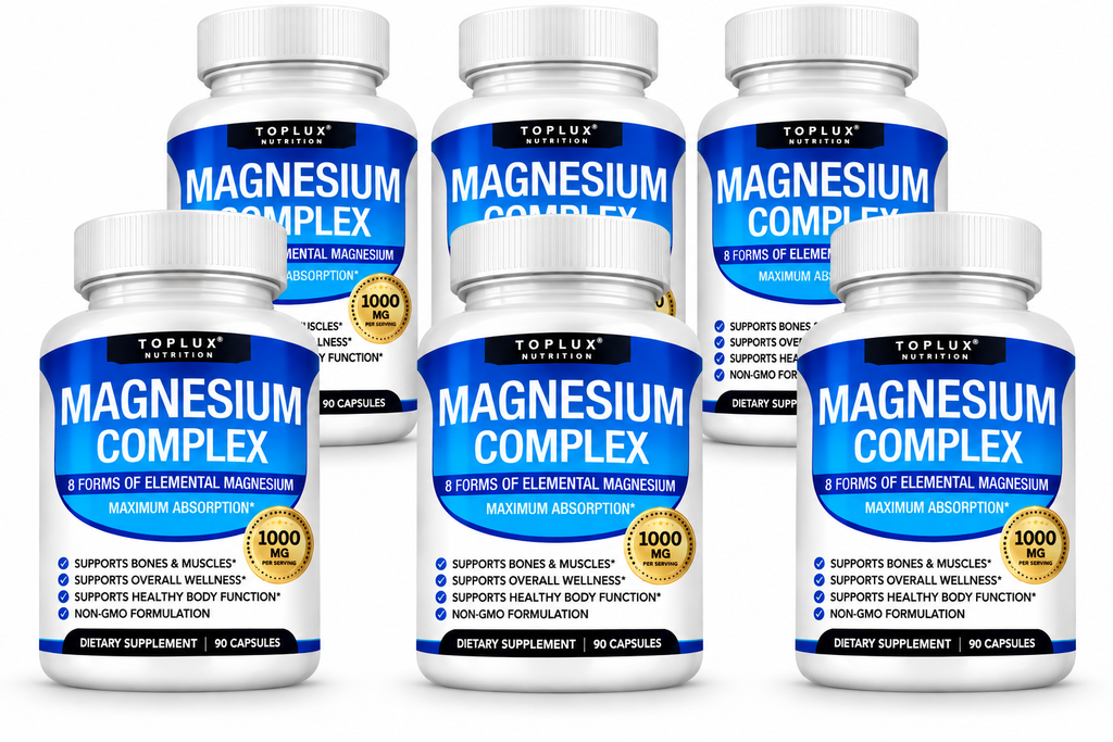 MAGNESIUM COMPLEX | 8 FORMAS DE MAGNESIO – 90 CÁPSULAS