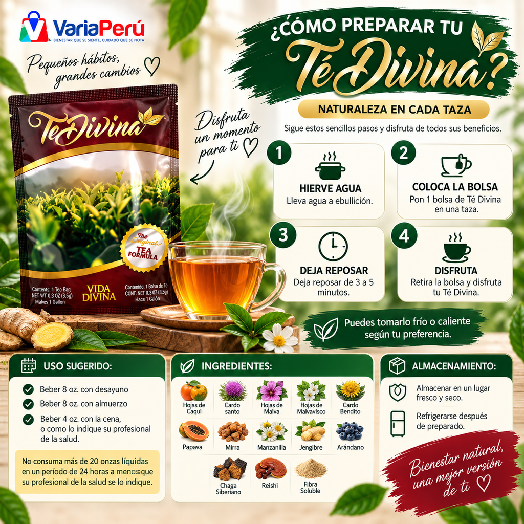 Té Divina – Bienestar Natural en Cada Taza 🍵